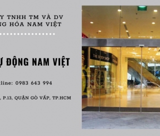 Cửa tự động công ty Nam Việt - Đồng hành cùng mọi công trình