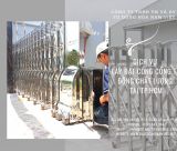 Địa chỉ lắp đặt cổng xếp điện tự động chất lượng cho khu công nghiệp - Công ty Nam Việt