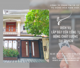 Dịch vụ lắp đặt cửa cổng tự động gia đình tại Công ty Nam Việt – Chất lượng, chuyên nghiệp