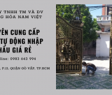 Dịch vụ lắp đặt cổng tự động giá rẻ tại Công ty Nam Việt - Nâng tầm đẳng cấp không gian sống