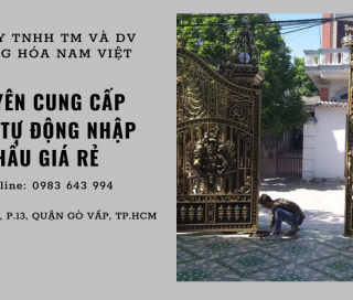 Dịch vụ lắp đặt cổng tự động giá rẻ tại Công ty Nam Việt - Nâng tầm đẳng cấp không gian sống